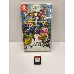 Super Smash Bros. Ultimate (Nintendo Switch, 2018) SSBU in box